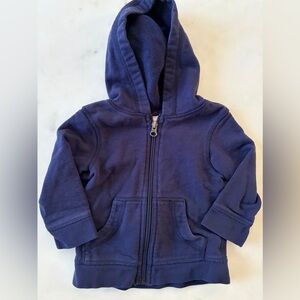 Hanna Andersson Deep Blue Kids Hoodie